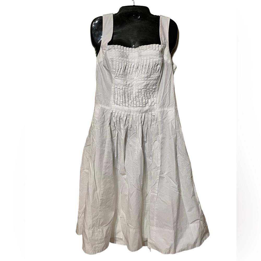 Zara Basic White Cotton Dress Size XL